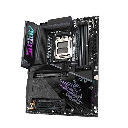 Image of GIGABYTE X870E AORUS PRO X3D AMD AM5 ATX Motherboard, Supports AMD Ryzen 9000 /8000 /7000 Series Processors, DDR5, 18+2+2 Total Power Phase, 4X M.2, PCIe 5.0, USB4 Type-C, WIFI7, 5-Year Warranty