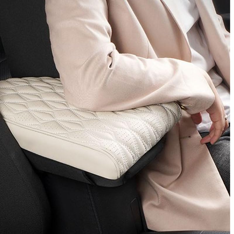 BIBIBO Copri Bracciolo Auto Per Seat Ateca (2016-2022) - Cuscino Console Centrale Con Fissaggio Elastico
