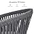 PURPLE LEAF 7 Pieces Outdoor Dining Set with Patio Aluminium Dining Table and Wicker Rattan Chairs Modern Furniture Cushions Sets for Backyard Indoor Decor Kitchen Grey