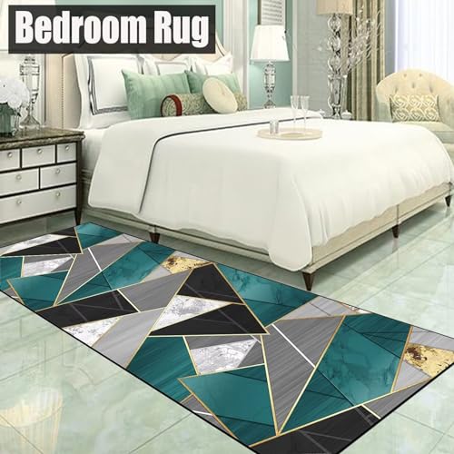 Tapis de cuisine lavable antidérapant géométrique salon chambre