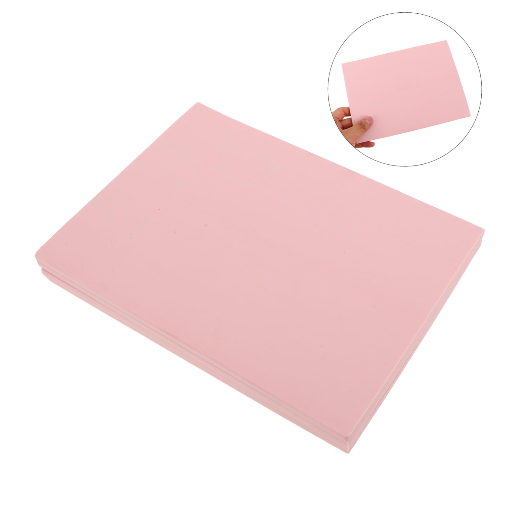 WOONEKY 4 piezas Bloques de Linóleo Suaves para Grabado Material para Impresión y Creación de Sellos Reutilizables y Versátiles para Proyectos Artísticos DIY