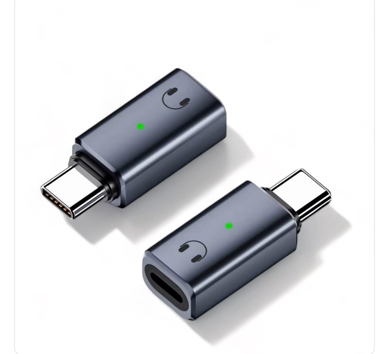 ProAMEDEN Adattatore Audio Lightning A USB-C (2 Pezzi) – Alta Fedeltà, Plug & Play Per IPhone 15/16, IPad E Altri