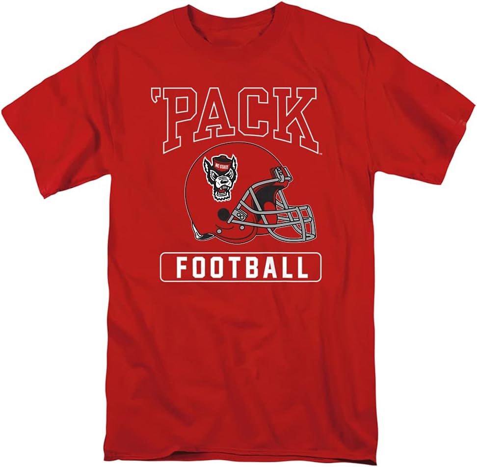 North Carolina State University Official Football Helmet Unisex Adult T Shirt