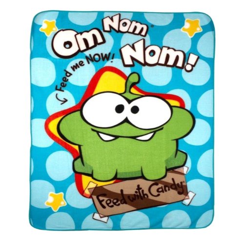 WCC Cut The Rope - Coperta per Bambini, in Pile