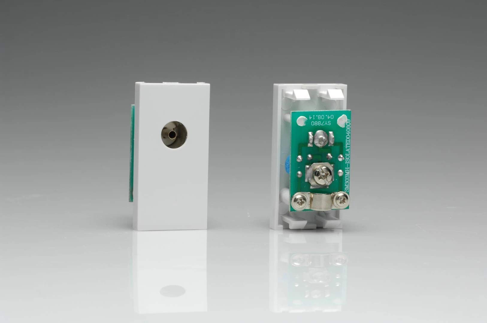 Varilight D8ISOW DataGrid White Co-axial TV Socket (Isolated) (1 Space)