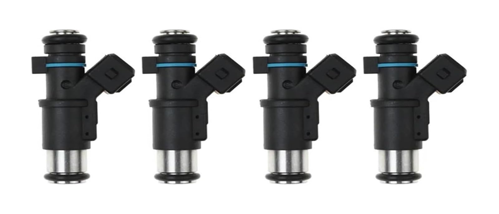 Qwqwfa 4Pcs Petrol Fuel Injector For Peugeot 106 206 306 307 1007 For Partner Engine Parts 0280156357 1984E0 01F002a 348001 1/ Fuel Injectors(4Pcs)