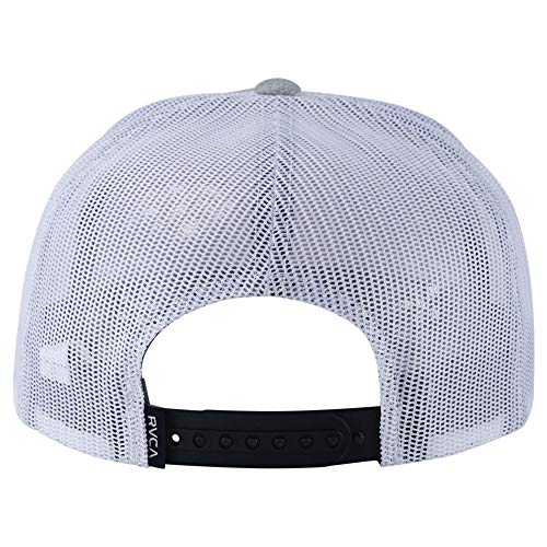 Rvca Men's Va All The Way Trucker Hat, Grey Noise, One Size #TOP2