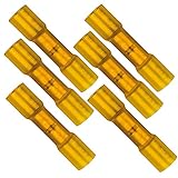 Inhalt: 10x Schrumpfverbinder Kennfarbe: gelb - Länge 40 mm