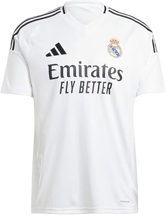 adidas Real Madrid Mens Stadium Home Jersey 2024/25