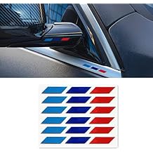 6PCS Car 3 Color Sticker Decals Vinyl Sticker Fashion Sports Car Decoration Applicable to the Interior and Exterior of the Vehicle
