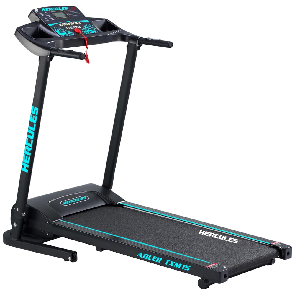 Hercules TXM15 2.5HP DC Motor Treadmill with 12 Km/hr Max Speed, 90 Kg Max User Weight, Foldable Design, Free Installation Assistance-image-41