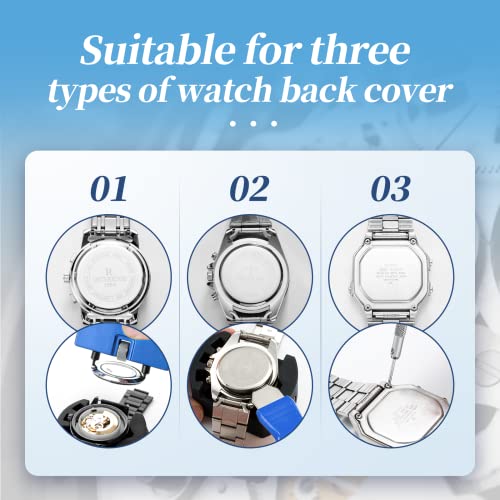 Eventronic US-1 Watch Battery Replacement Tool Kit,Watch Back Remover Tool,Watch Case Opener Tool,Watch Tools Case Back Opener,Watch Repair Kit,Watch Case Opening Pry,Spring Bar,Tweezers,With Carry Case thumb #2