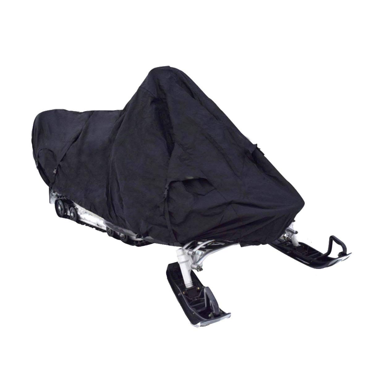 Budge Sportsman Snowmobile Cover - Trailerable, Waterproof, Fits Up To 130 Inches (Black)