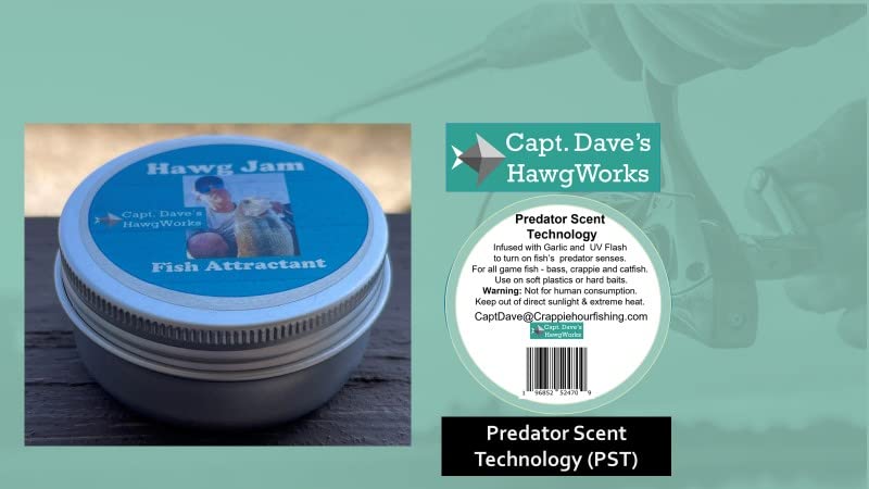 Capt. Dave's HawgWorks Hawg Jam Fish Attractant Tin