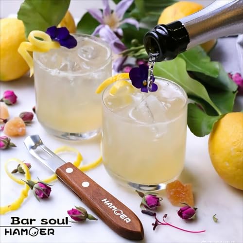 Channel Knife for Cocktails Lemon Twist Tool with a storage box - Image 5
