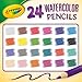Crayola Watercolor Colored Pencils (24ct), Watercolor Paint Alternative, Watercolor Pencil Set for Kids, Art Supplies, Gift for Kids, 3+
