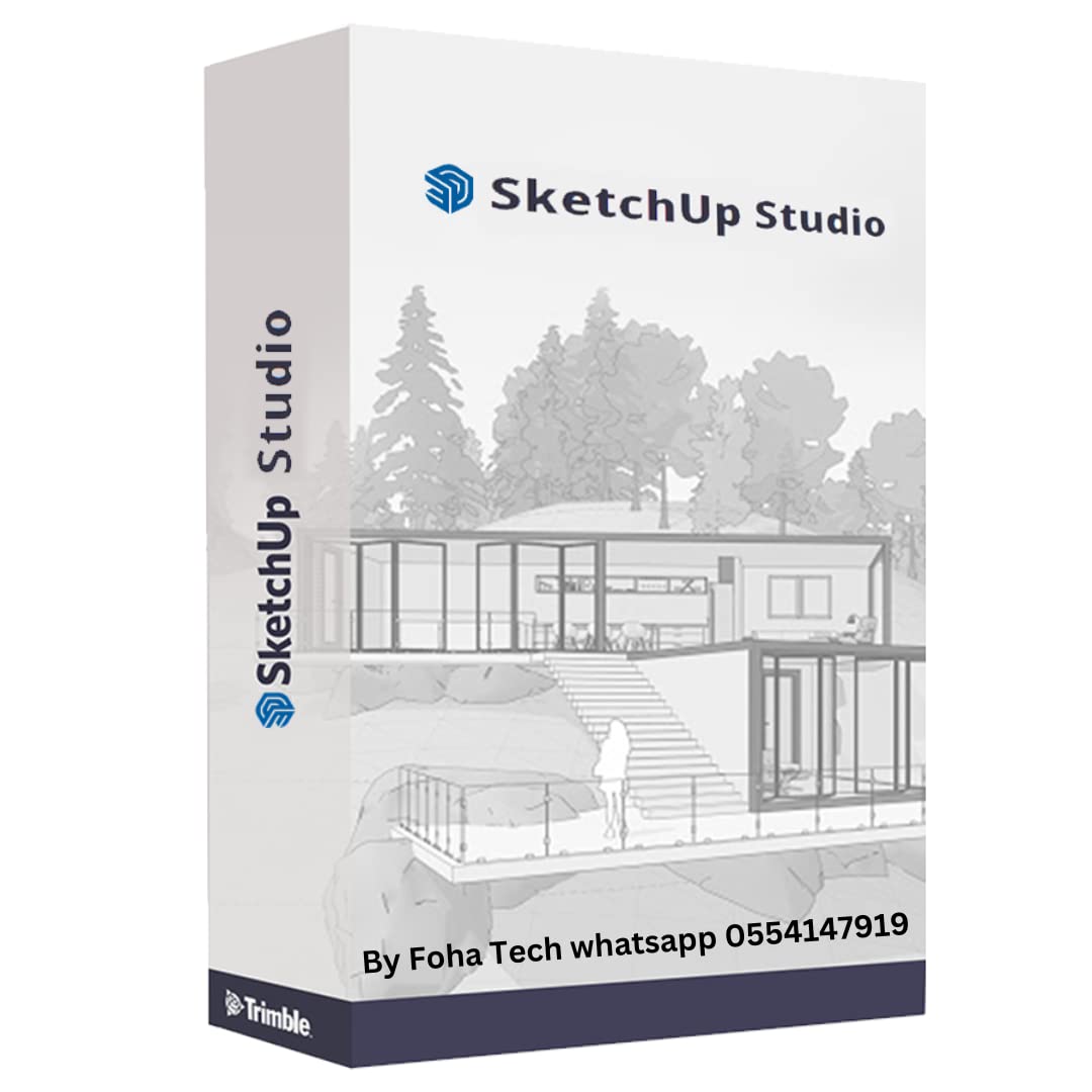 SketchUp Studio I Windows Only I 1 year Subscription I official website Download I Standalone Version I by Foha Tech