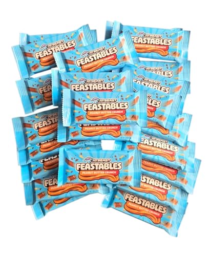 Mrs. Beast Feastables Barras De Chocolate, Peanut Butter Crunch Pack 24 Uds.