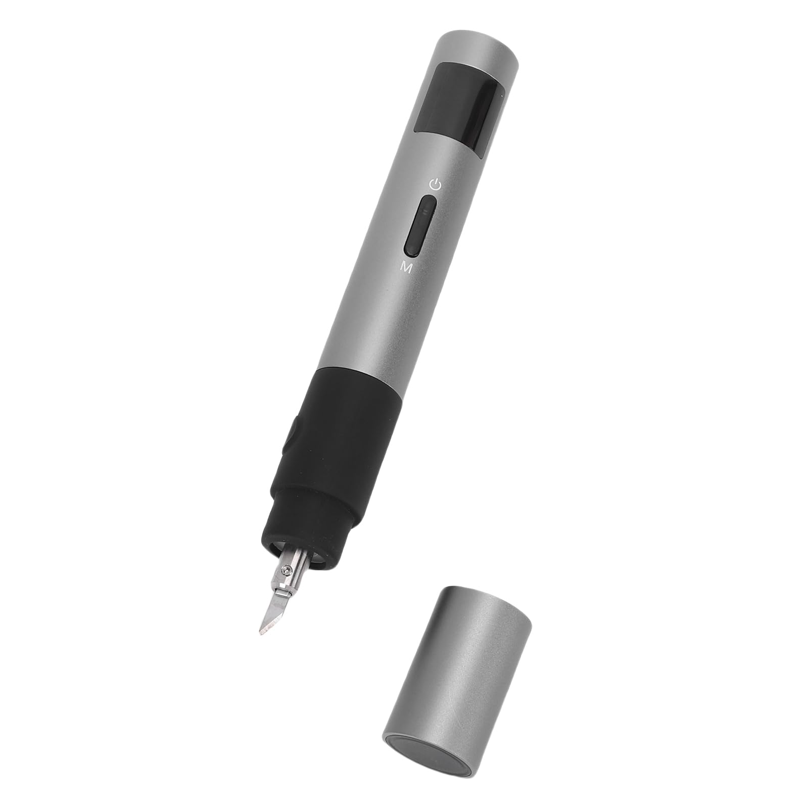 Weytoll Taglierina a ultrasuoni, frequenza di taglio 40 kHz, 3 velocità regolabili con punta in lega di titanio, per PCB, fibra carbonio, pelle, stampa 3D e resina (FS-S1 Stecker EU 220 V)