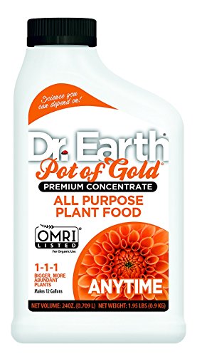 Dr. Earth Pot of Gold All Purpose Plant Food 24 oz Concentrate