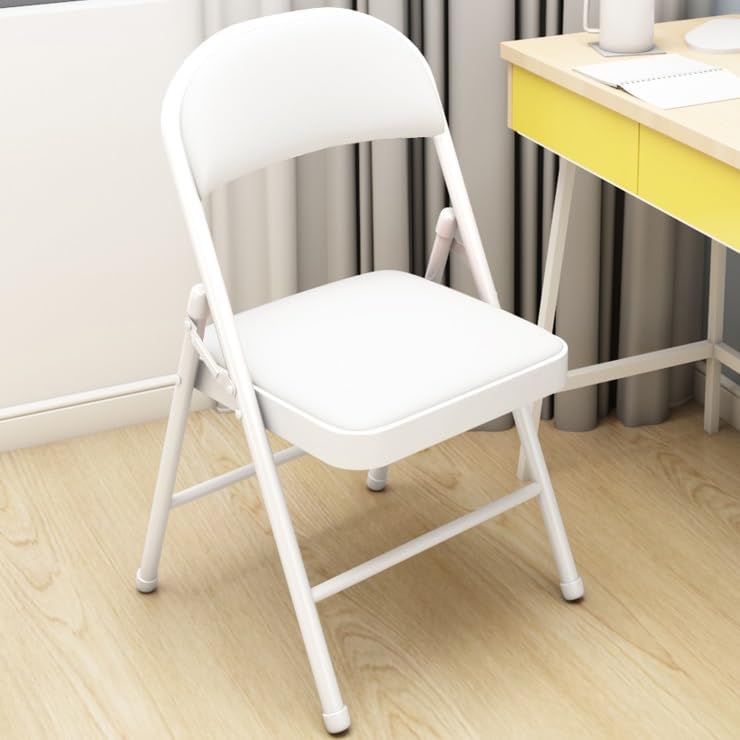 Folding Chairs - Comfortable Cushion Portable Lightweight Foldable Event Chairs for Indoor and Outdoor Use - Commercial Grade Seating for All Events