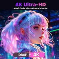 cocopar Portable Monitor 15.6 Zoll 4K UHD 145% sRGB Mobiler Bildschirm Lautsprecher HDMI USB-C Tragbarer Monitor für Laptop MacBoo Surface PC Xbox PS4/5, VESA montierbar mit Integrierter Ständer – Ansicht 3