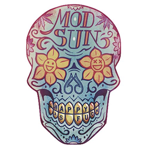 Mod Sun (Size W6.7 x H9.7 Centimeter) Car Motorcycle Bicycle Skateboard Laptop Luggage Vinyl Sticker Graffiti Decal Bumper Sticker