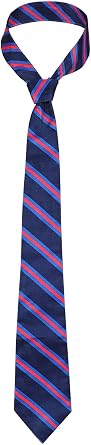 Blue Pink Striped Tie Adult Cosplay Accessories Ties Costume Cartoon Movie Outfit Props Gifts for Men Women