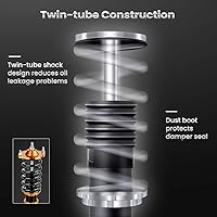 Vista 3 de Coilovers para 89-05 Mazda Miata MX5 MX-5 NA NB, espirales de suspensión de amortiguadores