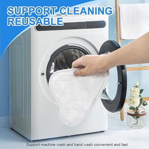 6 Replacement Pads Compatible with H2O H20 Steam Mop X5