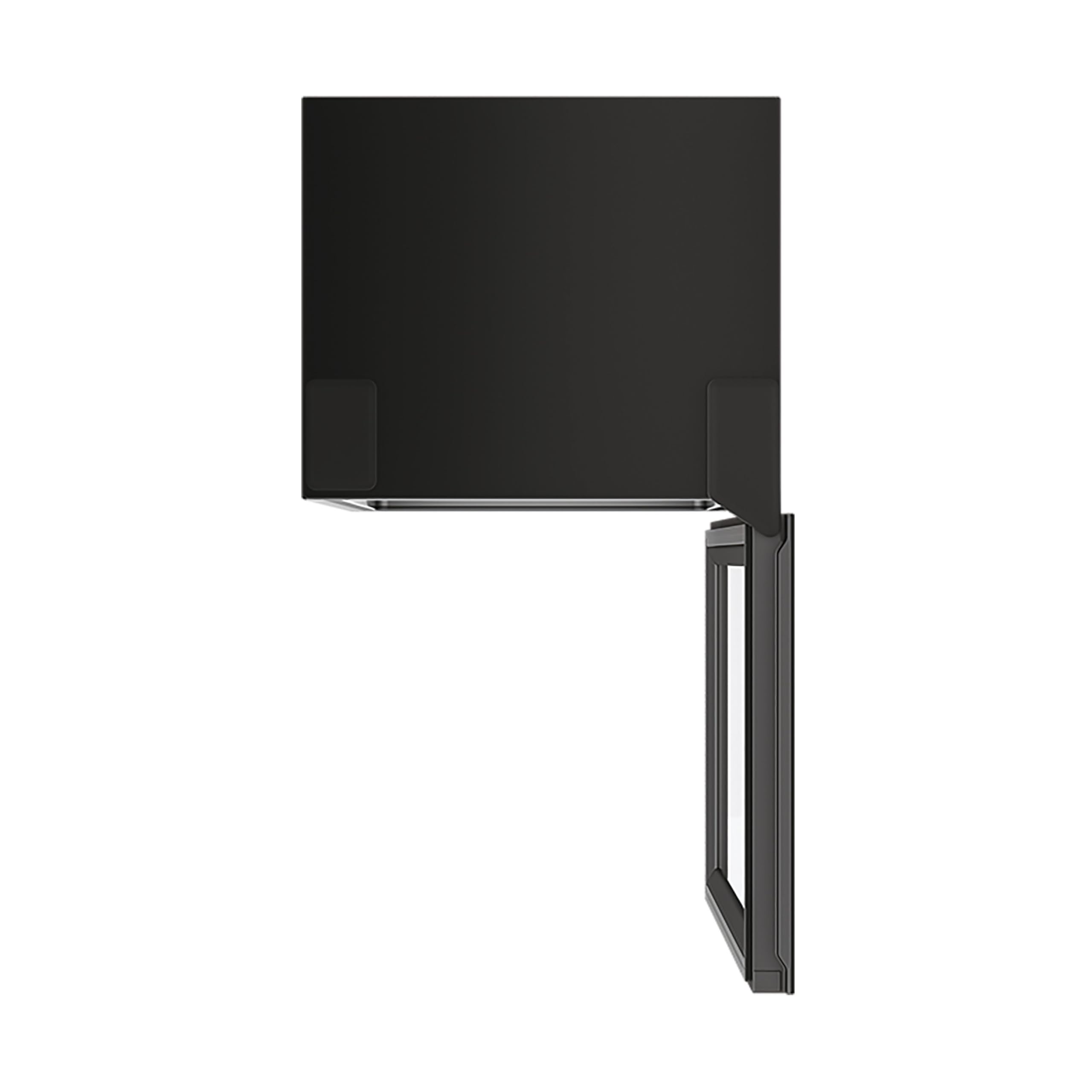 Candy DiVino Cantinetta Vino 23 Bottiglie, Libera Installazione, Vetro Anti-UV, Ripiani Cromati, Luce LED, Porta Reversibile, 37 dB, 85 x 47,5 x 45,6 cm (A x L x P), Nero, CWC023