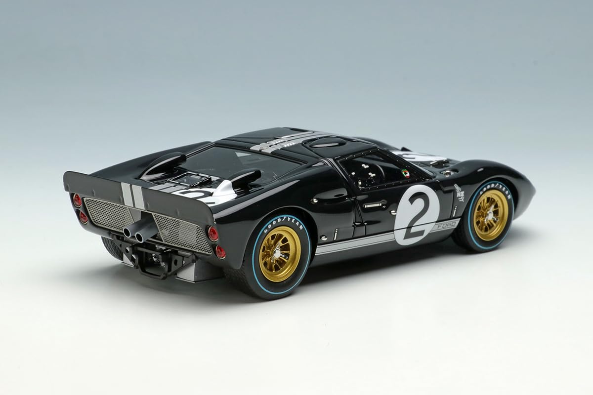 メイクアップ　1/43 GT Mk.II 1966 EM301B フォード Amazon | メイクアップ (Make up) EIDOLON 1/43 GT40 Mk.2 シェルビー