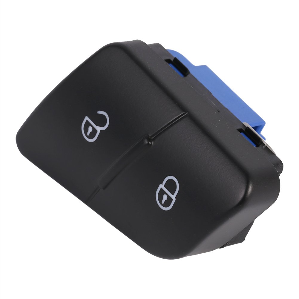 Przełącznik centralnego zamka 3C0962125B, po stronie kierowcy przełącznik blokady drzwi samochodu centralny przycisk blokady centralny zamek ON-OFF dla samochodów z kierownicą po lewej stronie 2006-2011 B6 3C