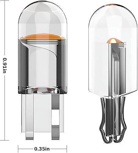 Miniatura 2 de AUCELI 30 bombillas LED de 6000 K, bombillas interiores sin errores de 12 V para automóviles, cúpula de mapa, placa de matrícula, guantera,