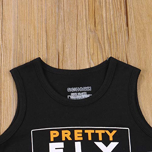 2PCs Toddler Boy Clothes Suit T-Shirt Top Senza