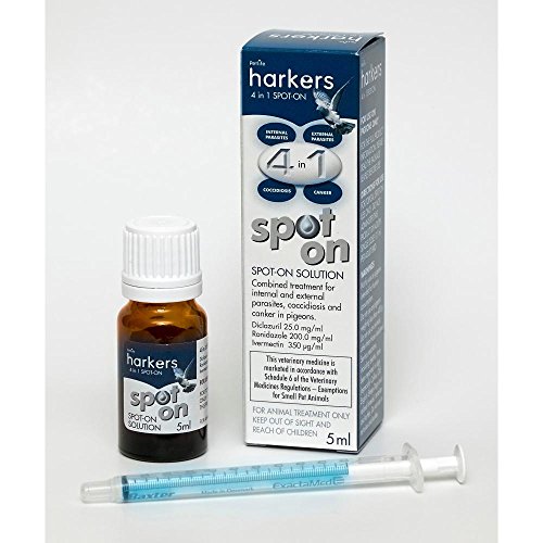 Petlife International Harkers 4-in-1 Spot On, 5ml