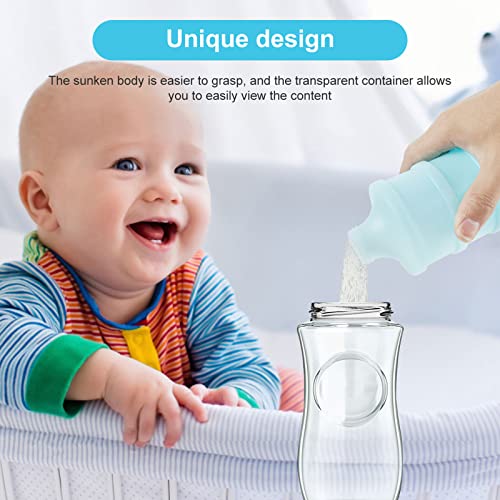 Image of 2 PCS 4 Layers Sakura Baby Milk Formula Dispenser & Container Box for Travel (Blue)