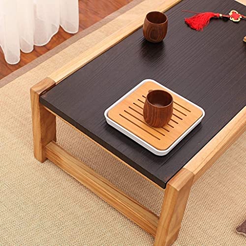 Table basse petit espace pour s'asseoir au sol confortablement