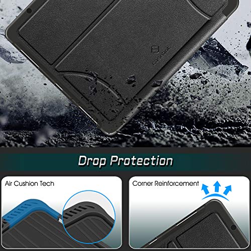 Casebot Magnetic Case For Ipad Pro 12.9-Inch 6Th Generation 2022, Multiple Angle Shockproof Rugged Stand Case, Soft Tpu Back Cover W/Pencil Holder, Also Fit Ipad Pro 12.9" 5Th/4Th/3Rd Gen, Black #TOP7