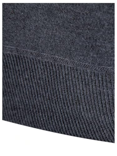 Men's Striped Quarter Zip Pullover Sweater Color Block Long Sleeve Knitted Lightweight Sweaters4