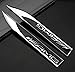 AMG - Emblema autoadhesivo con diseño de cuchillo de metal (2 unidades)...