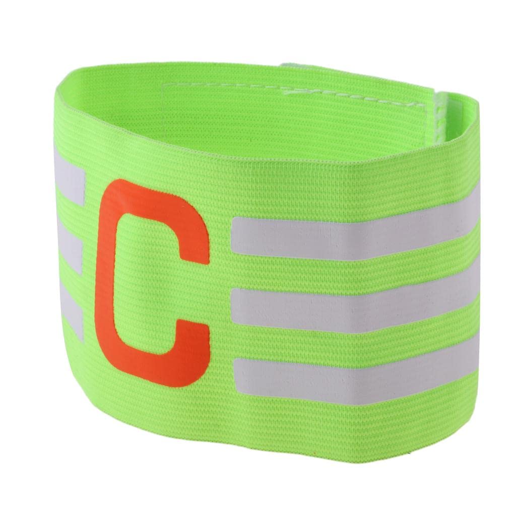 Enakshi® Football Soccer Sports Arm Adjustable Bands Captain Armband #2 Green|Sporting Goods | Team Sports | Soccer | Clothing, Shoes & Accessories | Other Soccer Clothing & Accs