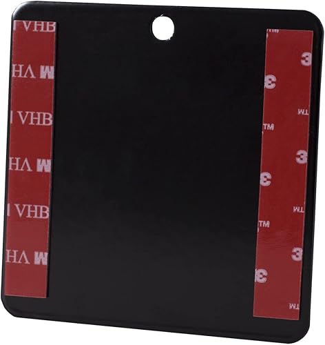 Miniatura 4 de Buyers Products 8895400 - Almohadilla magnética autoadhesiva para cabinas de aluminio, para soportes de luz magnética, recubrimiento en polvo negro