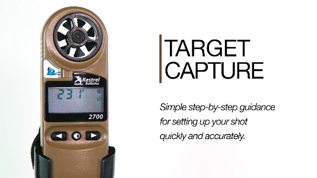 Kestrel 2700 Ballistics Weather Meter, Targets & Accessories