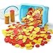 stochastic box Counters for Kids Math, Plastic Two-Color Counters 800 pcs Red and Yellow Counters,Double Sided Counters Educational Toys to Help Kids Learn