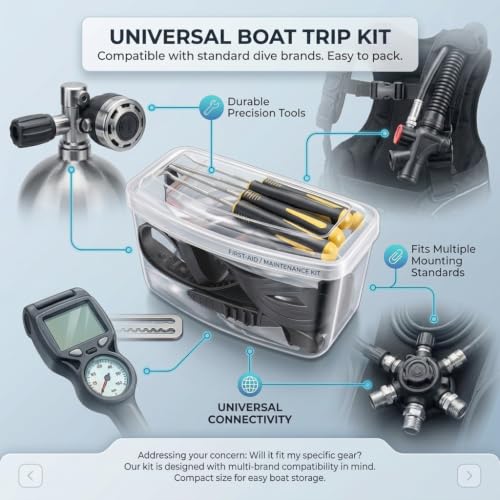Kit de buceo Save A Dive 250 piezas: Kit de juntas tóricas y accesorios para buceo miniatura 6