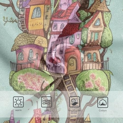 Personalized Girls Underwear Toddler 2t Cotton Panties Little Girl Cartoon Tree House Briefs Kids Undies3