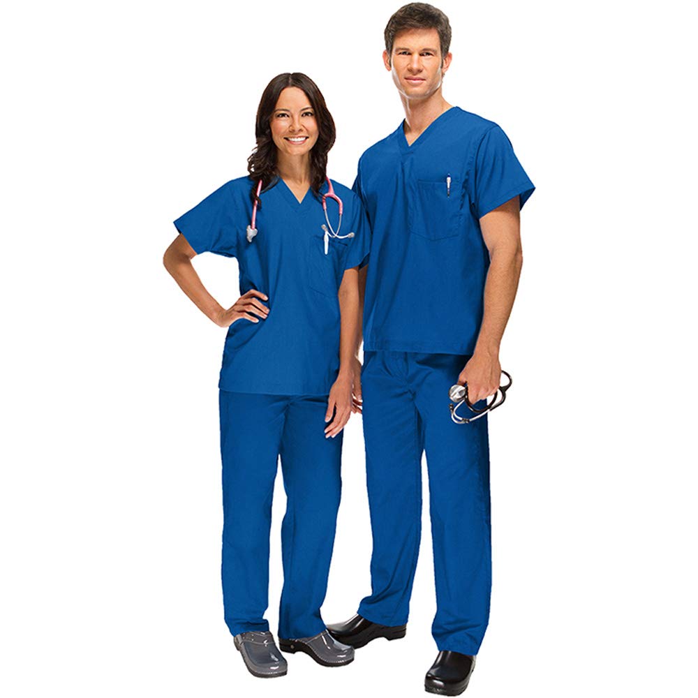 pragati trends Unisex Scrub Suit set V-Neck 3 Pocket Top and Cargo Type Trouser-picture-44