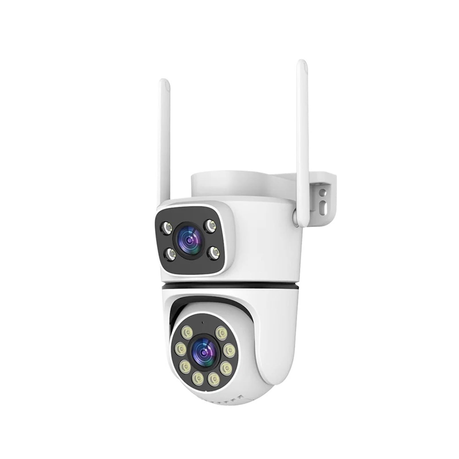 JVDDI 8MP Dual Lens 5G Wifi Camera PTZ Outdoor Waterproof Dual Screen Home Security-protection Color Night Vision Surveillance(8MP NO SD Card)