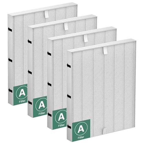 Image of 115115 Filter A Replacement for Winix PlasmaWave Air Purifier C535,4 Pack | Fit for 5300 5300-2 6300 6300-2 5000 9000 C909 AM90 air purifiers,High-Efficiency Materials for pets, odor and smoke